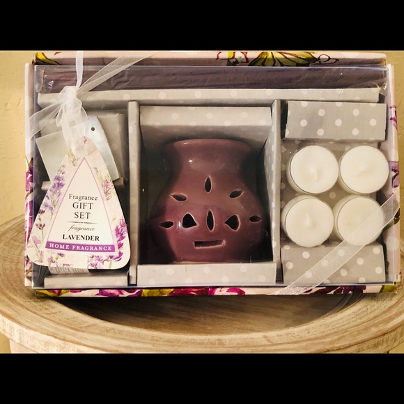 Bath New Lavender Incense Oil Burner Gift Set Poshmark